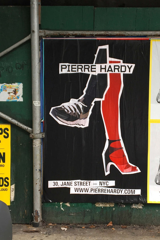 PIERRE HARDY STREET CAMPAIGN — NYC